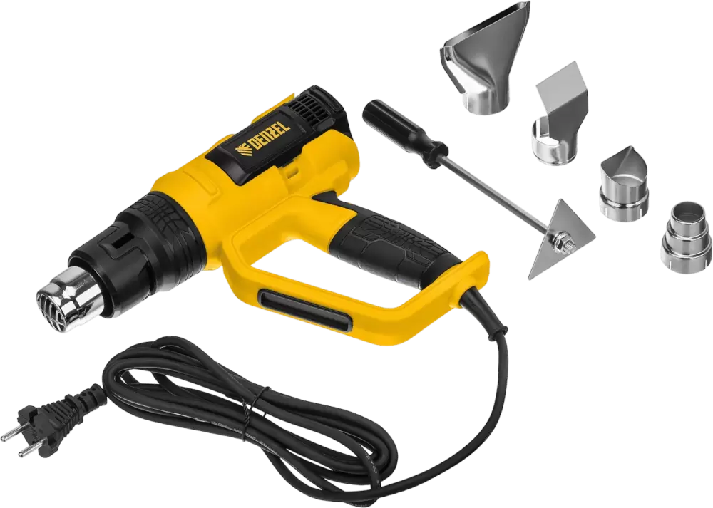 Промышленный фен Denzel HG-2000M фото