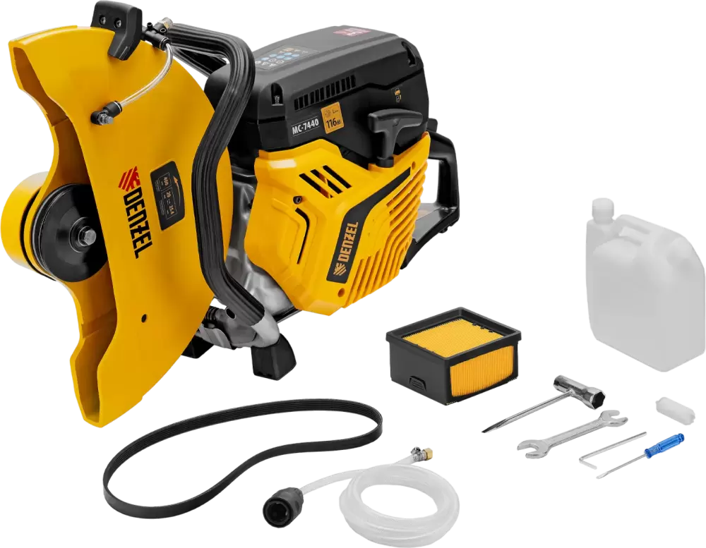 Бензорез Denzel МС-7440 фото