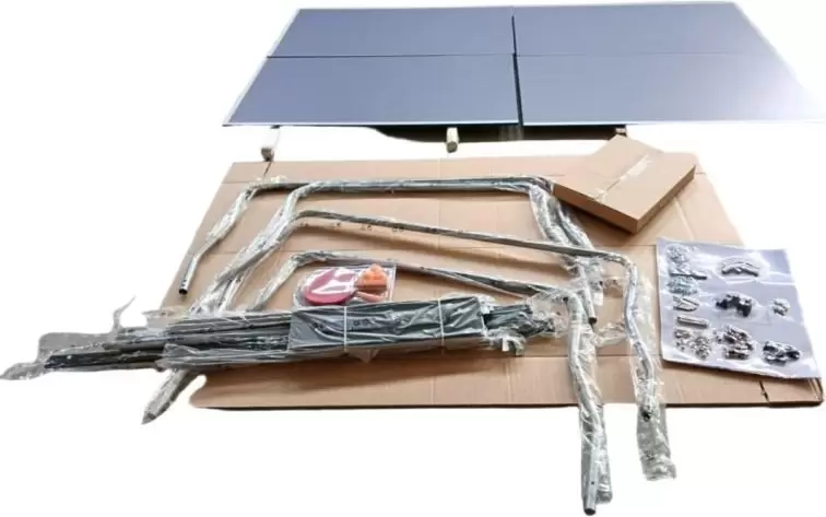 Теннисный стол Central Sport Indoor Simple 4-х составной (синий) фото