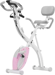 Велотренажер DFC X-Bike DavCreator (бело-розовый) фото