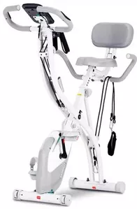 Велотренажер DFC X-Bike DavCreator Max (бело-серый) фото