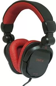 Наушники Dialog HP-A35 BLACK-RED фото