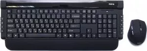 Беспроводной набор клавиатура + мышь Dialog Katana KMRLK-0517U Black фото