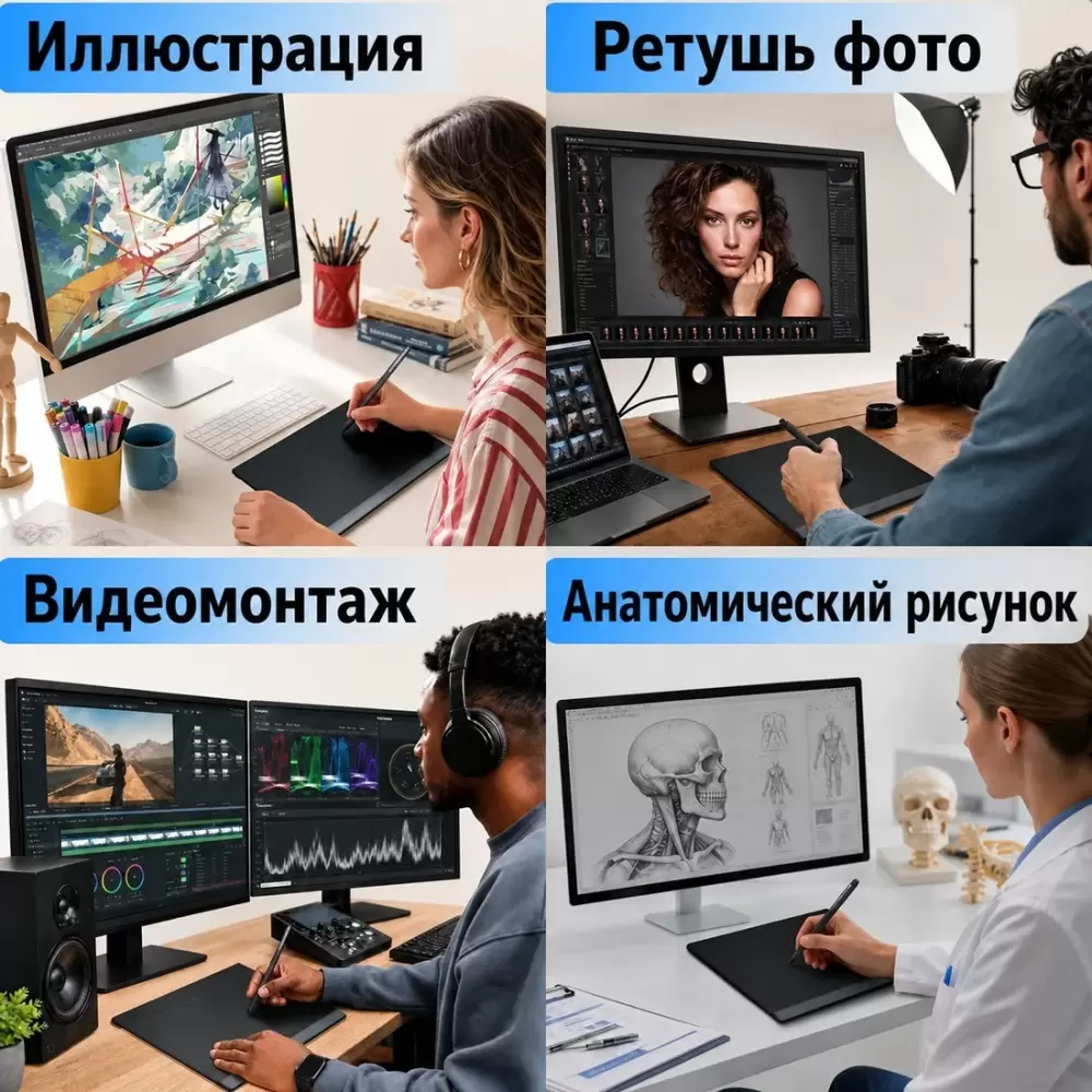 Графический планшет Digidraw Turing Smart M TW610 фото 3