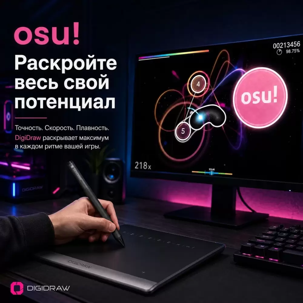 Графический планшет Digidraw Turing Smart S TW410 фото 6