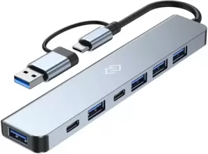 USB-хаб Digma DHUB-7USB-AC фото