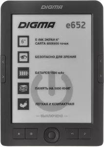 Электронная книга Digma e652 фото