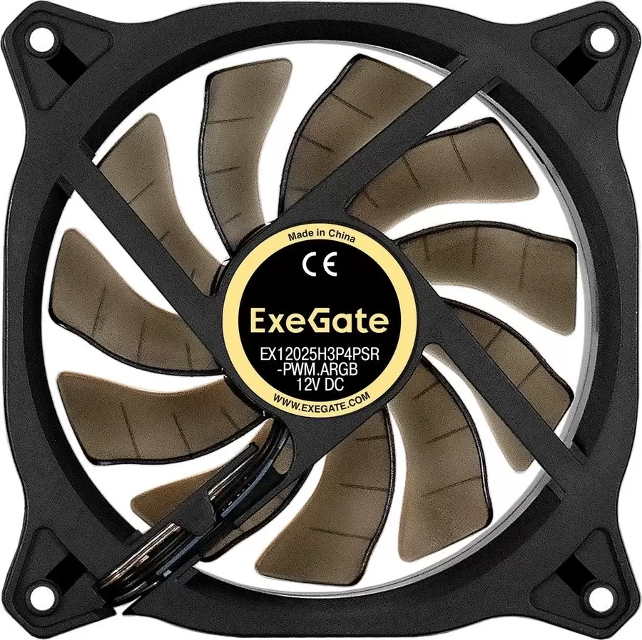 Вентилятор для корпуса ExeGate EX12025H3P4PPRM-PWM.ARGB фото