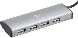 USB-хаб Digma HUB-4U2.0-UC-DS фото