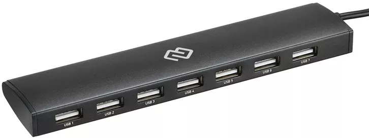 USB-хаб Digma HUB-7U2.0-UC-B фото