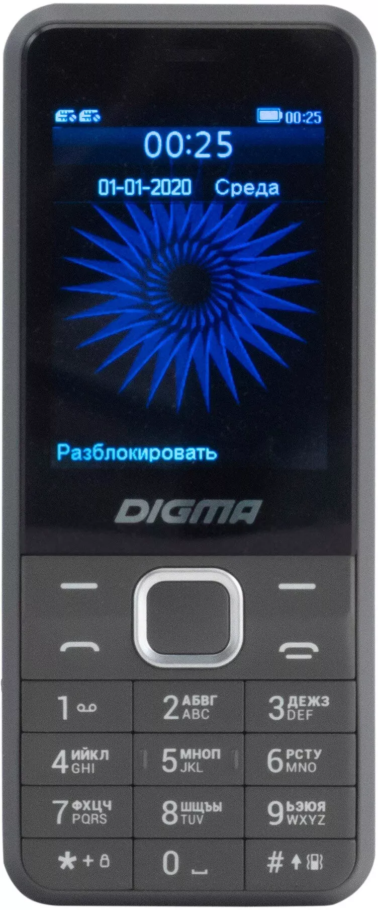 Мобильный телефон Digma Linx A241 (серый) купить недорого в Минске, цены –  Shop.by