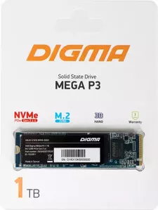 SSD Digma Mega P3 1TB DGSM3001TP33T фото