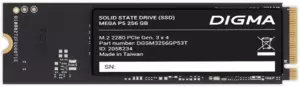 SSD Digma Mega P5 256GB DGSM3256GP53T  фото