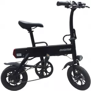 Электровелосипед Digma P12-4 (черный) фото