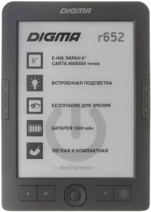 Электронная книга Digma r652 фото