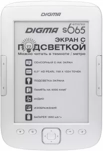 Электронная книга Digma S665 фото
