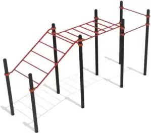 Спорткомплекс Dinamika двухсекционный с подъёмом ZSO-001901 фото