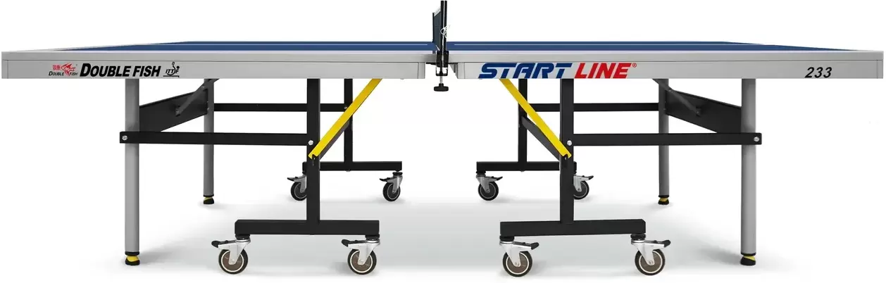 Теннисный стол Double Fish 233 (Cиний) фото