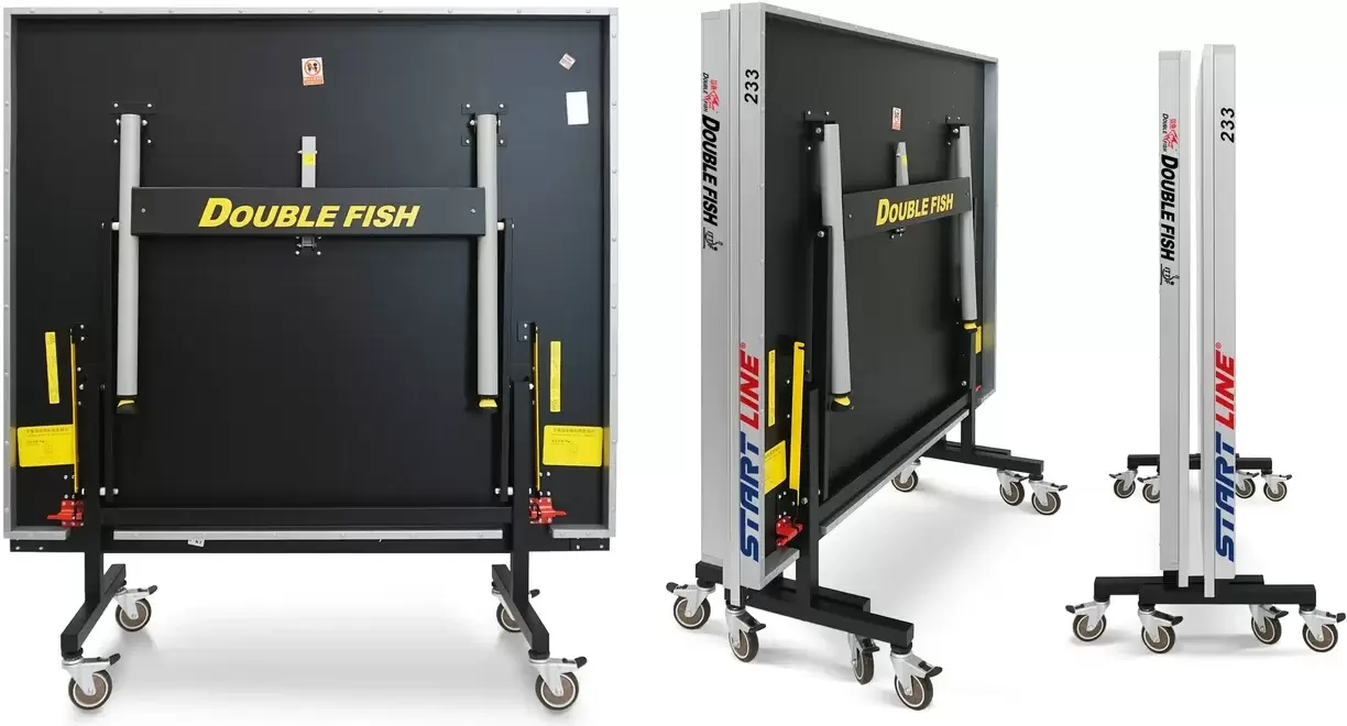 Теннисный стол Double Fish 233 (Cиний) фото