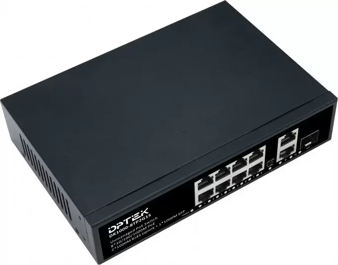 Неуправляемый коммутатор DPTEK DK1000-8TP2G1S фото 2