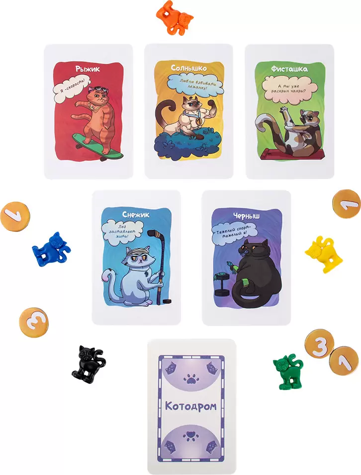 Настольная игра Dream Makers Котодром 2422C фото