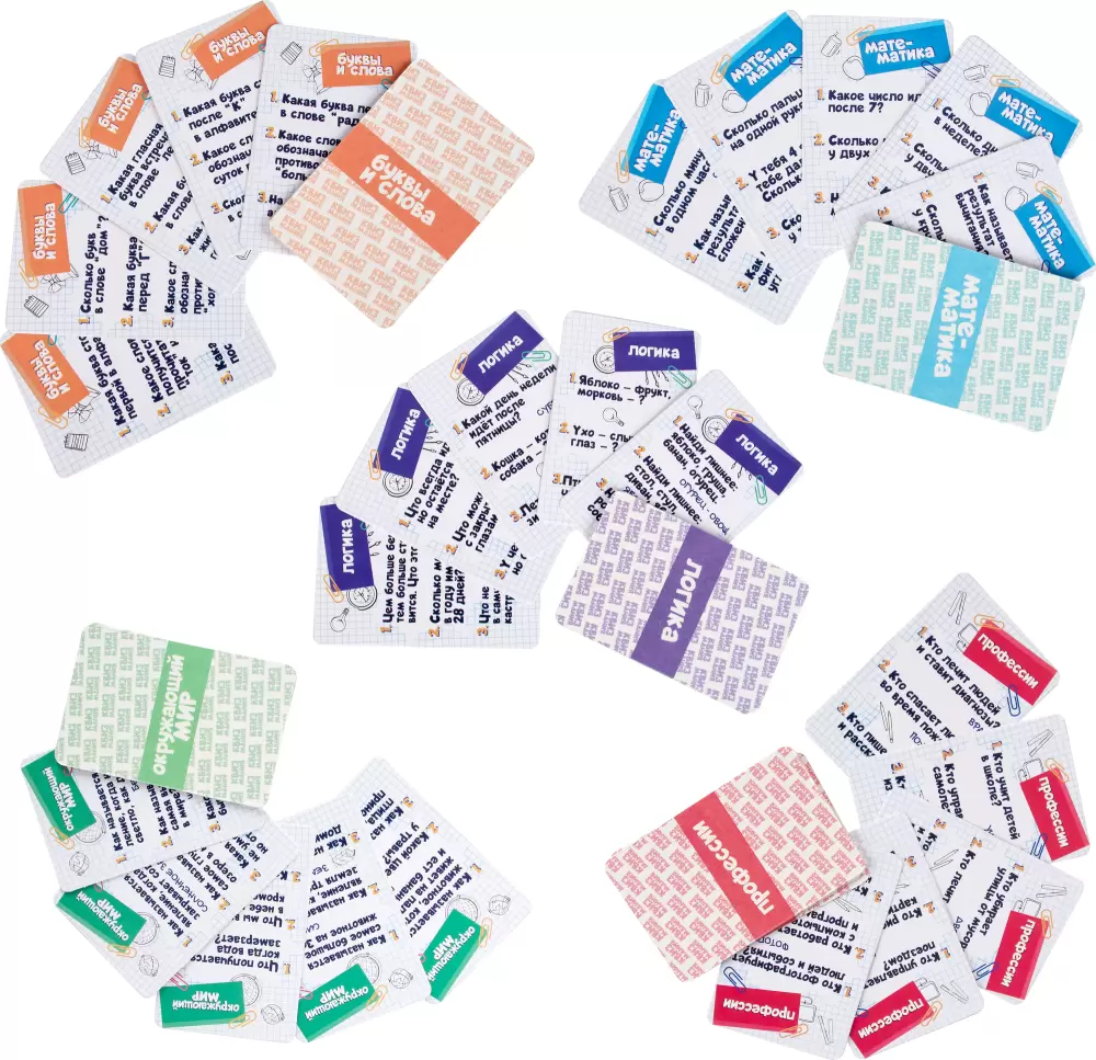 Настольная игра Dream Makers Квизмания. Идем в школу 2502C фото