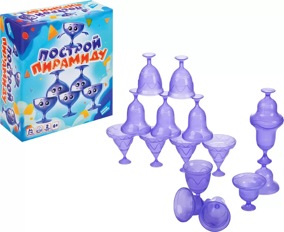 Настольная игра Dream Makers Построй пирамиду 2532C фото