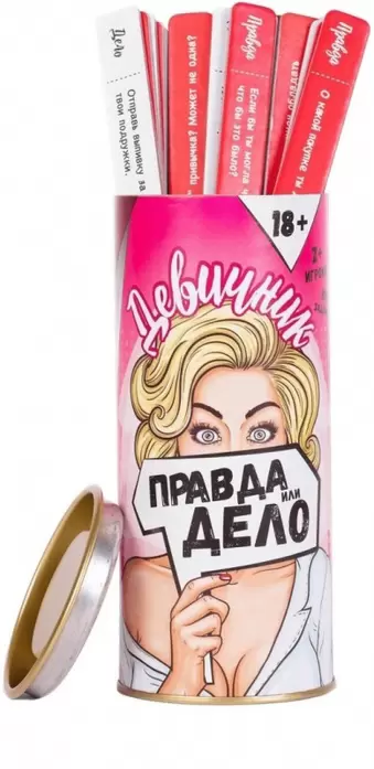 Настольная игра Fun Games Shop Правда или Дело: Девичник фото 2