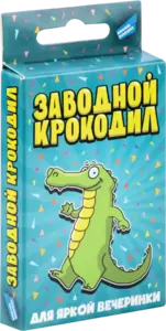 Настольная игра Dream Makers Заводной крокодил.Cards фото