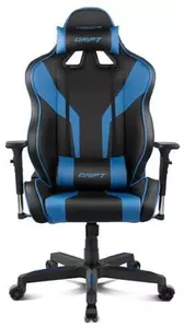 Кресло Drift DR111 PU Leather (Black Blue) фото