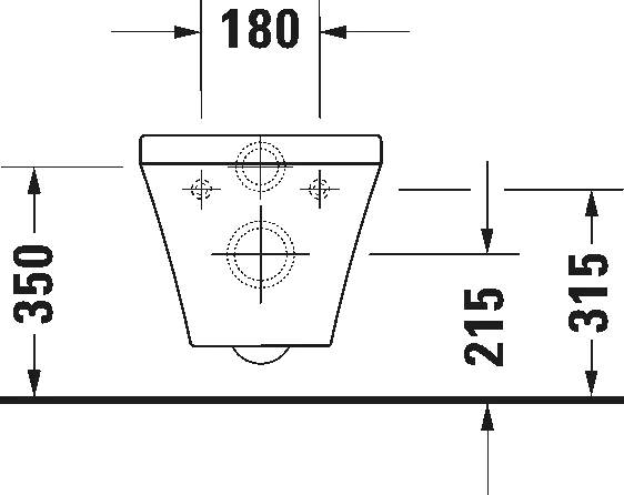 Унитаз Duravit DuraStyle 255209 фото