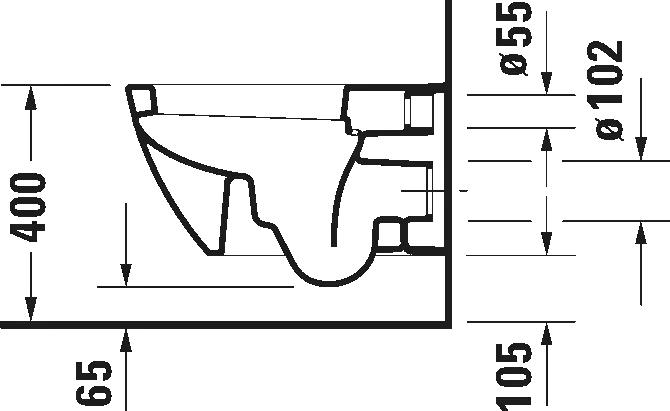Унитаз Duravit Happy D.2 222109 фото