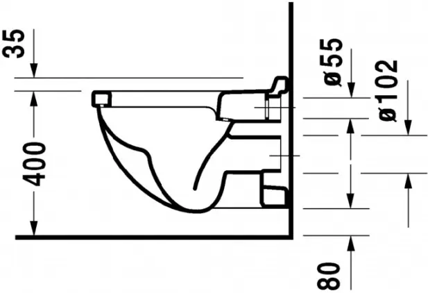 Унитаз Duravit Starck 3 2206090000 фото