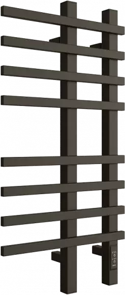 Полотенцесушитель Двин LX plaza neo 80/50 (Черный матовый) фото