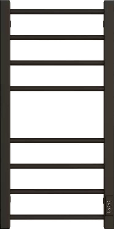 Полотенцесушитель Двин S plaza neo 100/50 (черный матовый) фото