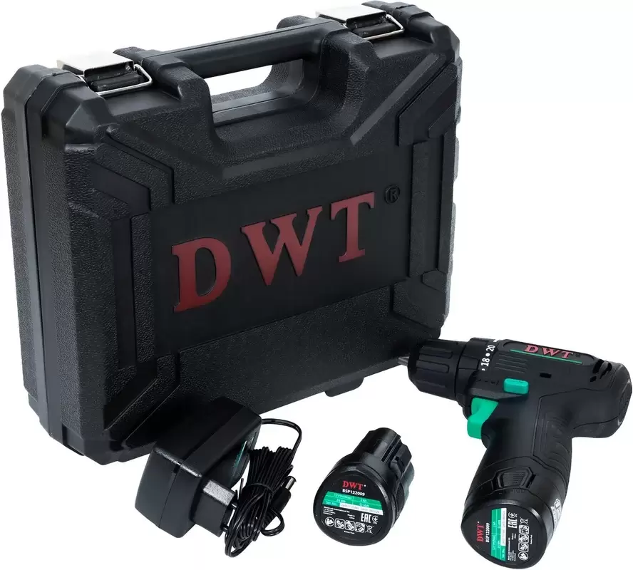 Аккумуляторная дрель-шуруповерт DWT ASBP-12DN-2 фото
