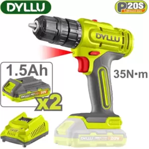 Дрель-шуруповерт Dyllu DTCDP512