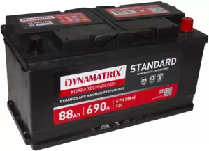 Аккумулятор Dynamatrix Standard R+ 690A (88Ah) фото