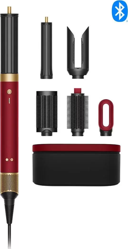 Dyson Airwrap Co-anda2x HS09 (красный бархат/золотой)