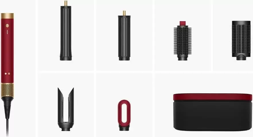 Фен-стайлер Dyson Airwrap Co-anda2x HS09 (красный бархат/золотой) фото