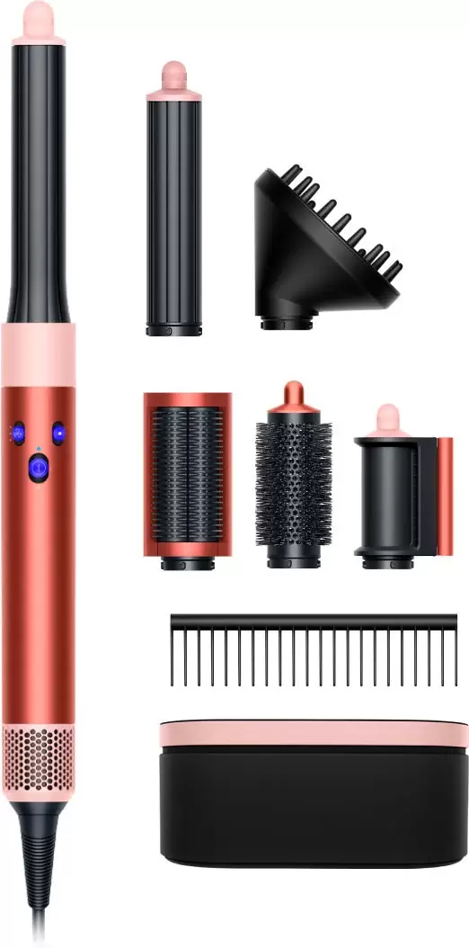 Dyson Airwrap Complete Long HS05 Volumise (клубнично-бронзовый/розовый румянец)