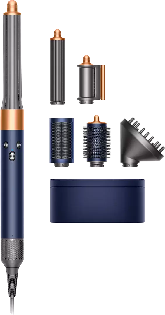 Dyson Airwrap Complete Long Volumise 581143-01 (с переходником на евровилку, берлинская лазурь/медный)