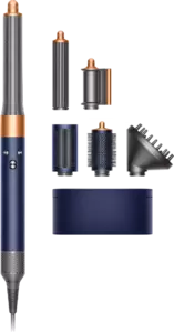 Фен-стайлер Dyson Airwrap Complete Long Volumise 581143-01 (с переходником на евровилку, берлинская лазурь/медный)