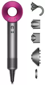 Фен Dyson HD08 Supersonic (никель/фуксия) фото