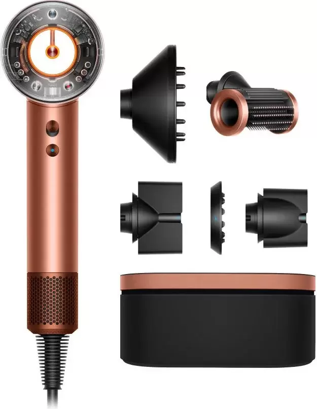 Dyson HD16 (янтарный шелк/розовый)