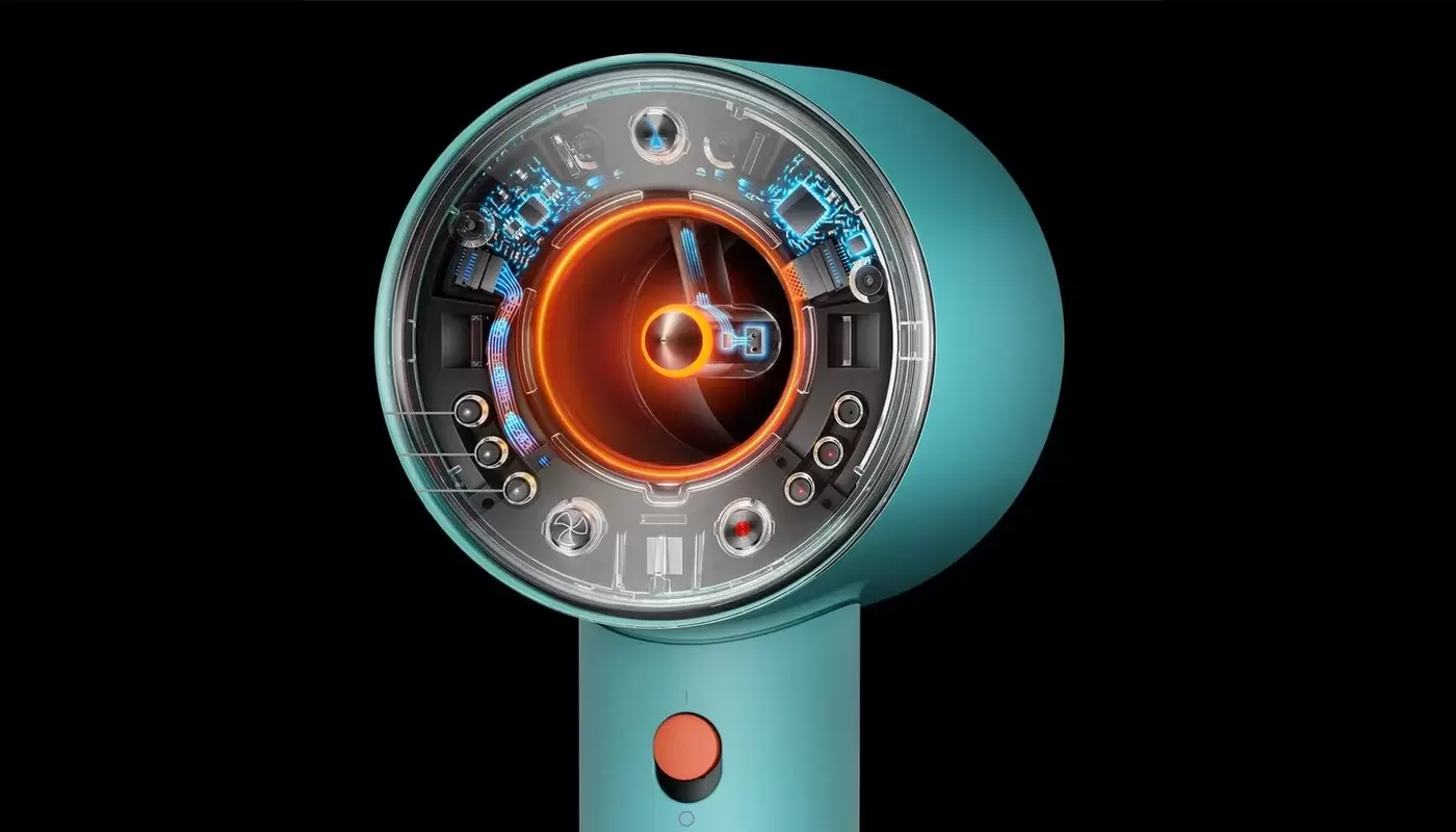 Фен Dyson HD16 Supersonic Nural Straight+Wavy (керамическая патина/топаз) фото