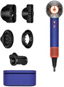 Фен Dyson HD16 Supersonic Nural Straight+Wavy (синий/топаз) фото