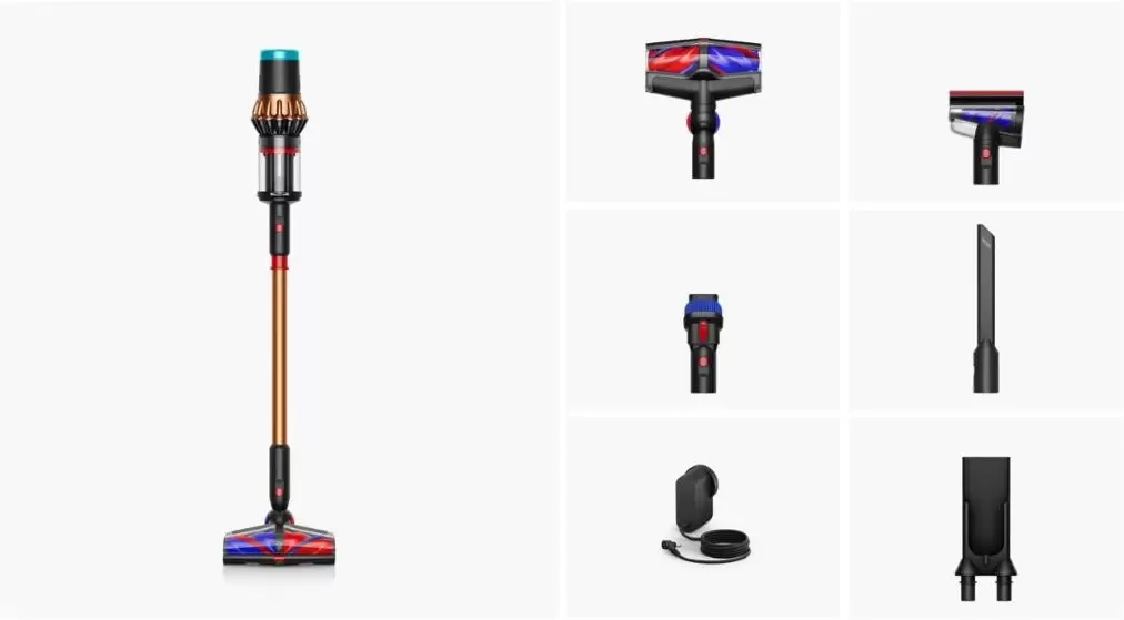 Пылесос Dyson V16 Piston Animal 492963-01 (матовый черный/медный) фото