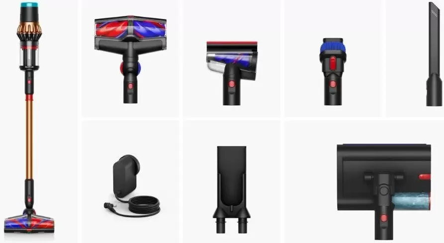 Пылесос Dyson V16 Piston Animal Submarine 492969-01 (матовый черный/медный) фото