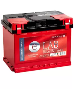 Аккумулятор E-Lab 6СТ-60L (60Ah) фото